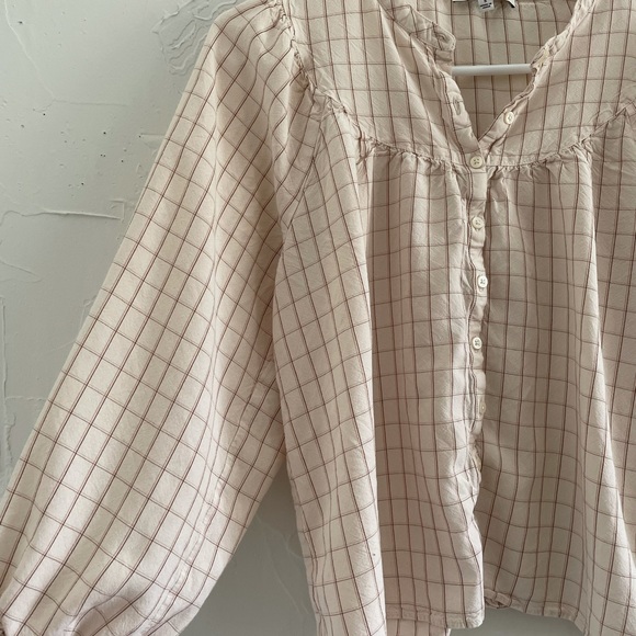 Madewell plaid top - Picture 5 of 6